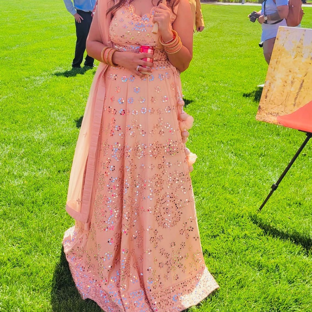 Meena bazaar bride/ bridesmaid Lehanga. Wedding collection.